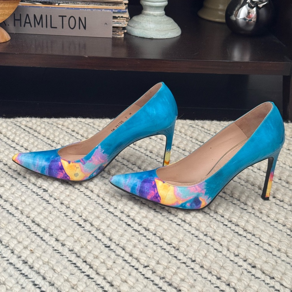 Stuart Weitzman patent leather heels